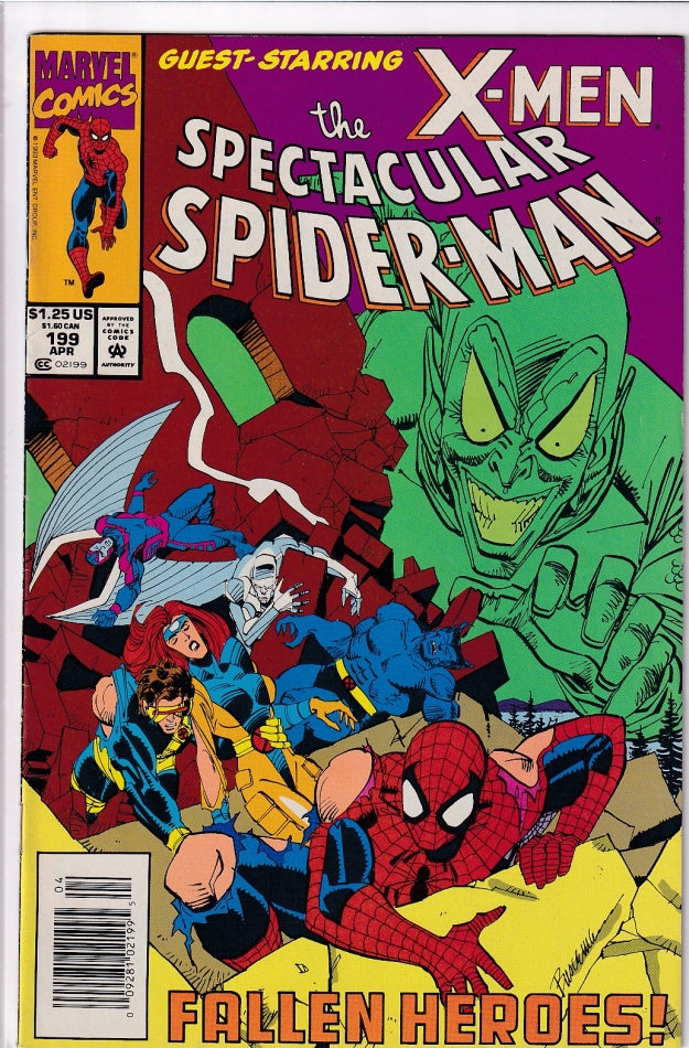 SPECTACULAR SPIDER-MAN (1976) #199 VF+