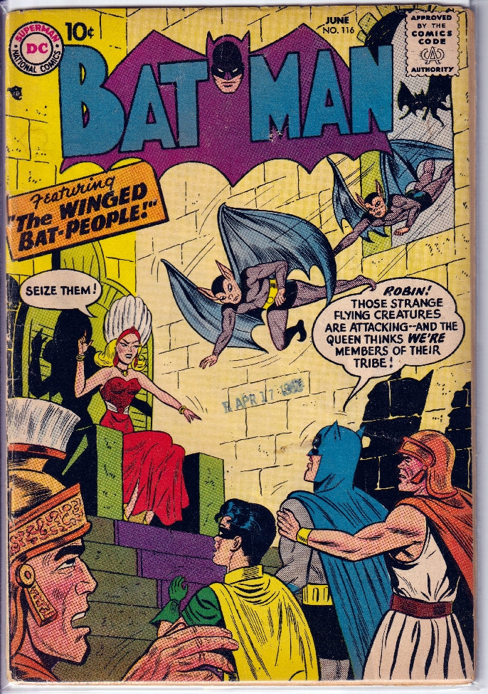 BATMAN (1940) #116 GD