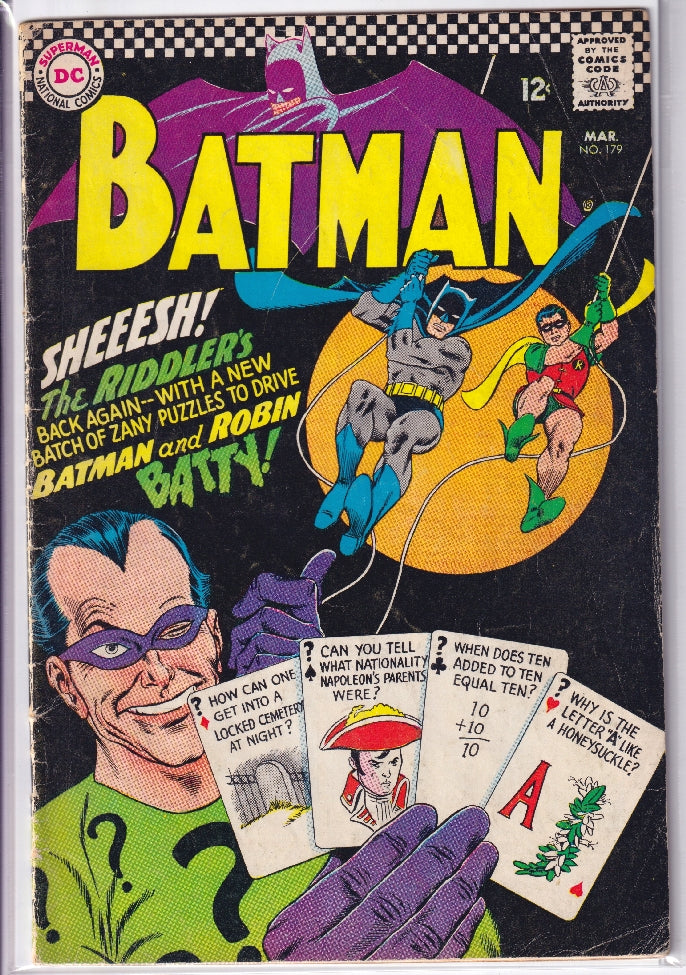 BATMAN (1940) #179 VG