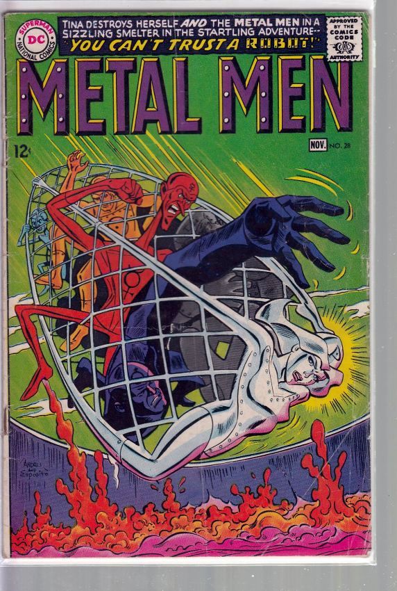 METAL MEN #28 VG