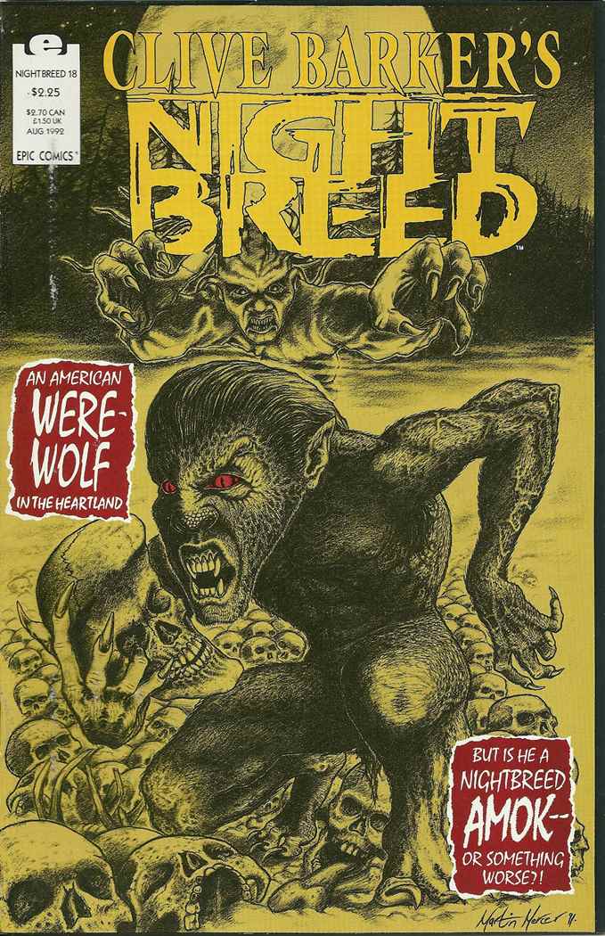 NIGHT BREED (CLIVER BARKERS) #18