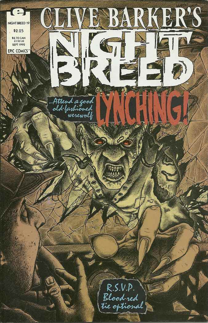 NIGHT BREED (CLIVER BARKERS) #19