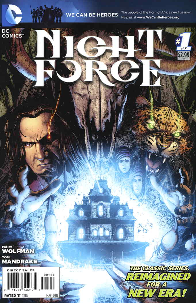 NIGHT FORCE  -SET-  (1-7)