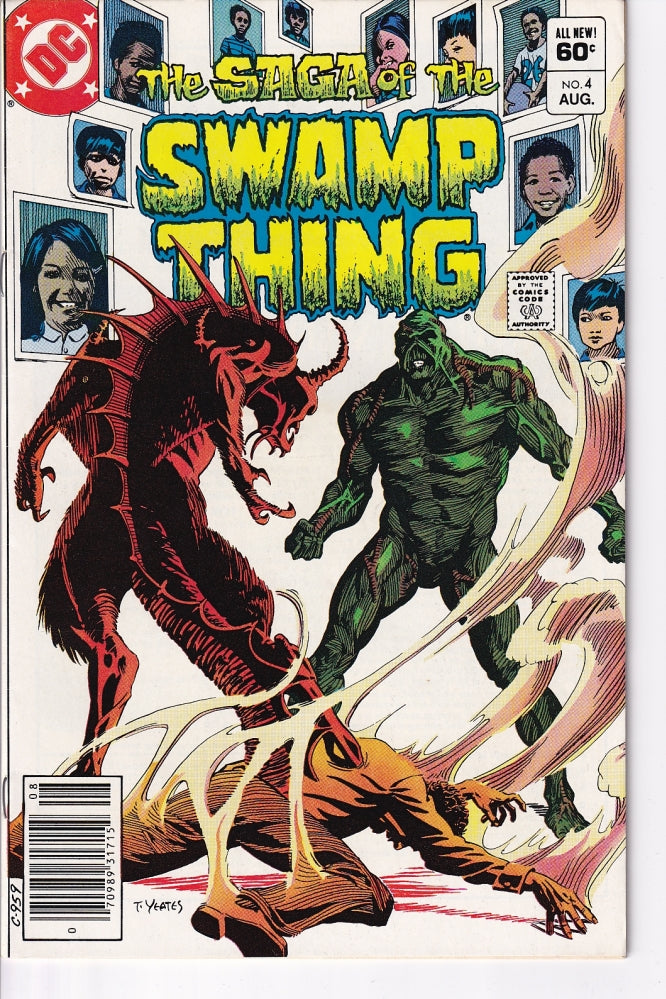 SAGA OF THE SWAMP THING #04 VF/NM