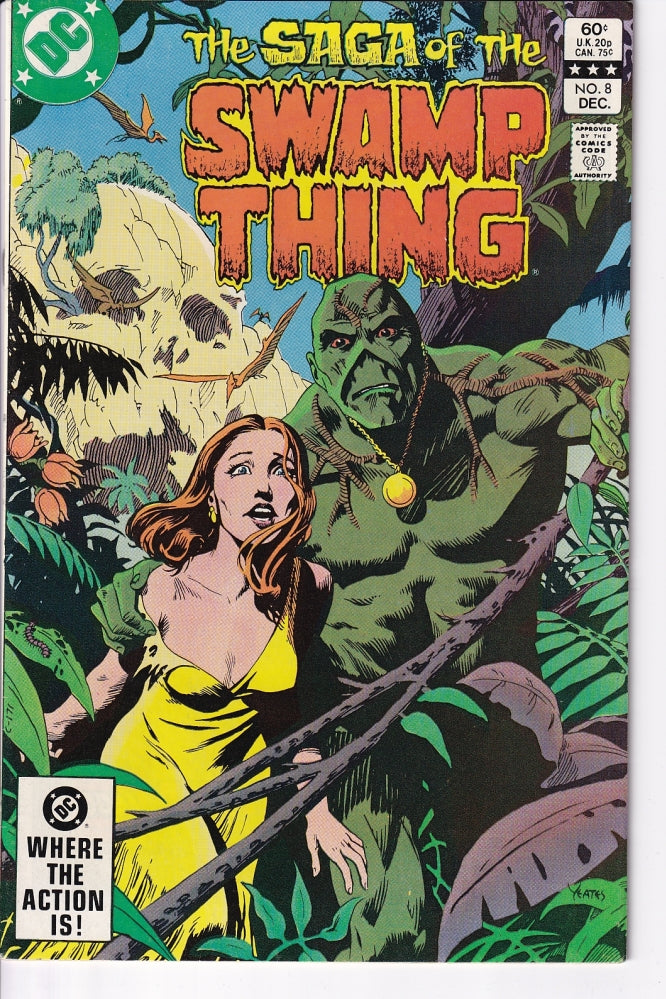 SAGA OF THE SWAMP THING #08 VF+