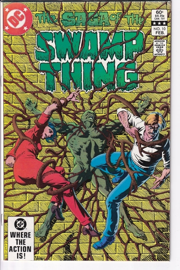 SAGA OF THE SWAMP THING #10 NM-