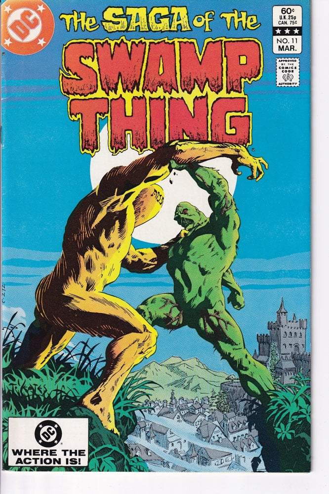 SAGA OF THE SWAMP THING #11 NM-