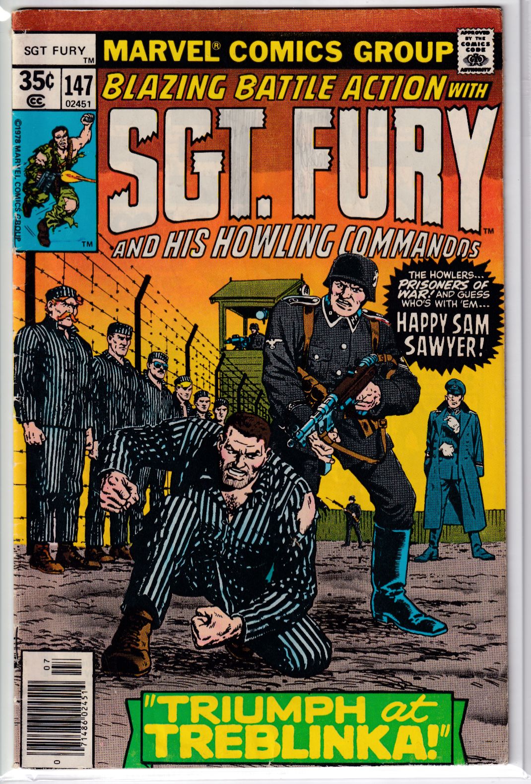 SGT. FURY #147 VG+