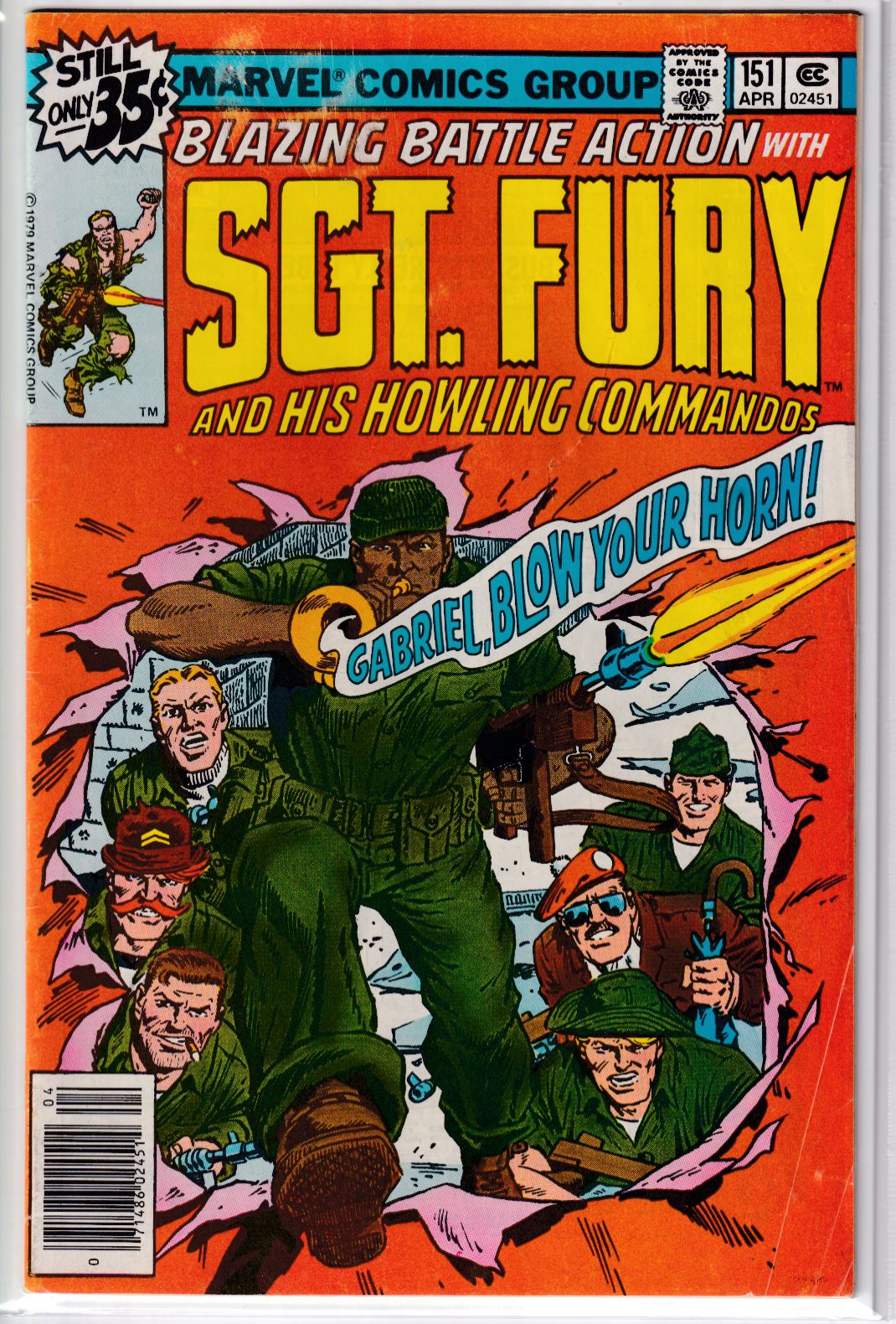 SGT. FURY #151 VG
