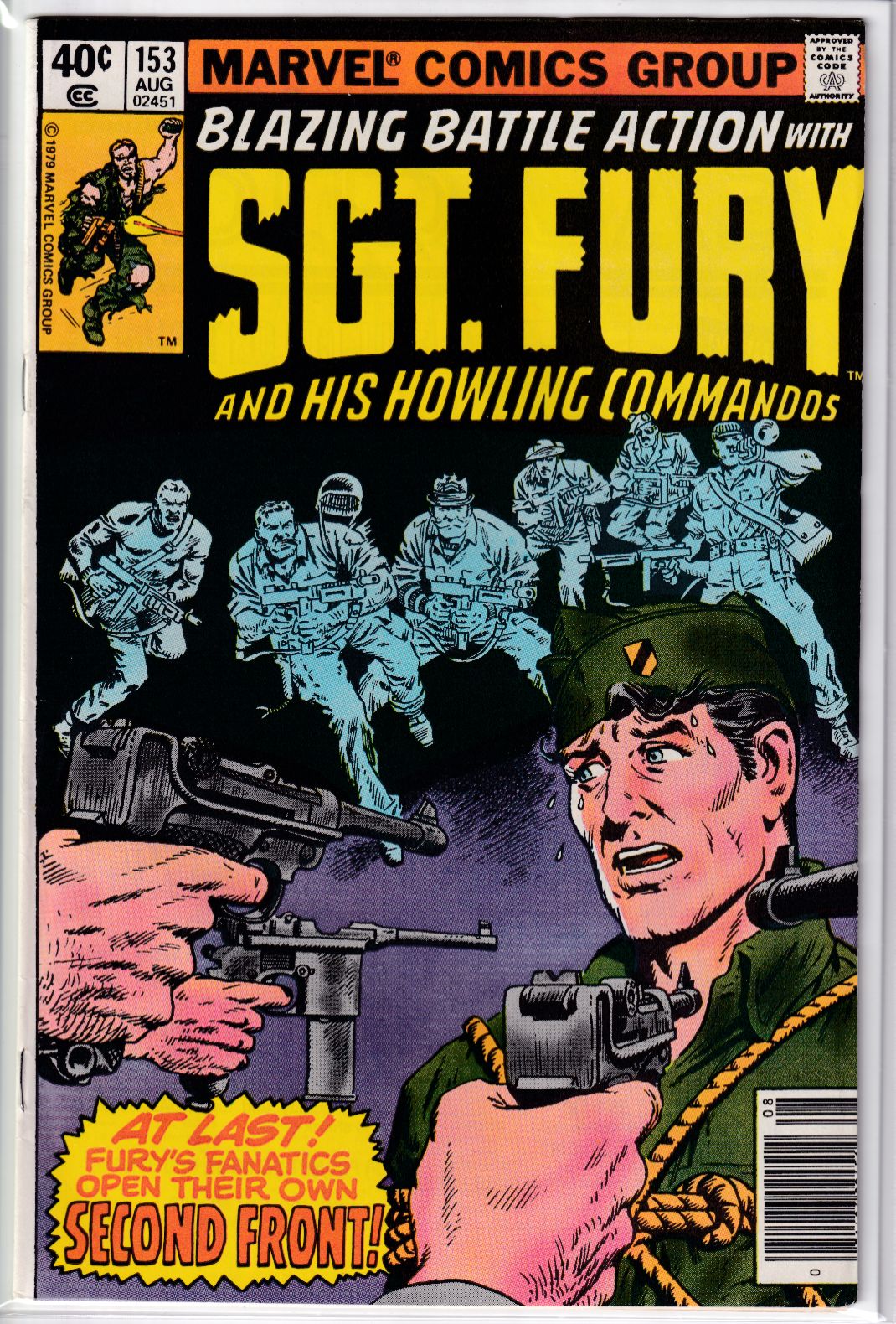 SGT. FURY #153 FN/VF