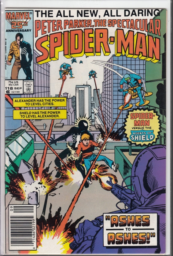 SPECTACULAR SPIDER-MAN (1976) #118 VF