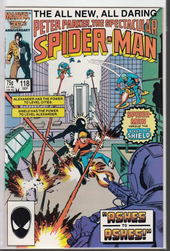 SPECTACULAR SPIDER-MAN (1976) #118 VF/NM