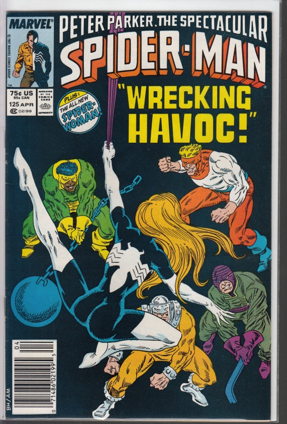 SPECTACULAR SPIDER-MAN (1976) #125 VF-