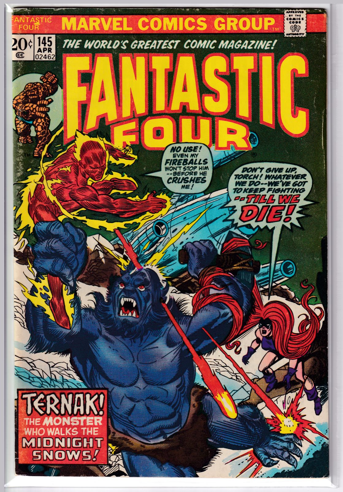 FANTASTIC FOUR (1961) #145 VG