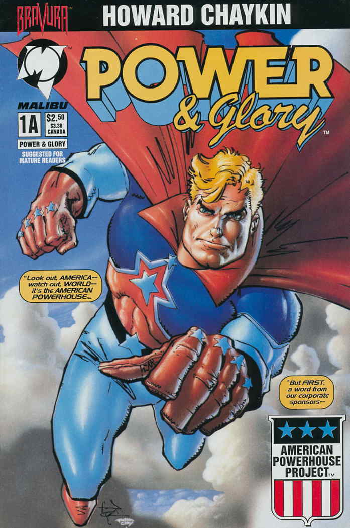 POWER AND GLORY -SET- (#1 TO #4)