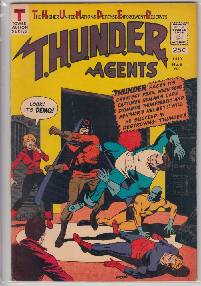 THUNDER AGENTS (1965) #06 VF-