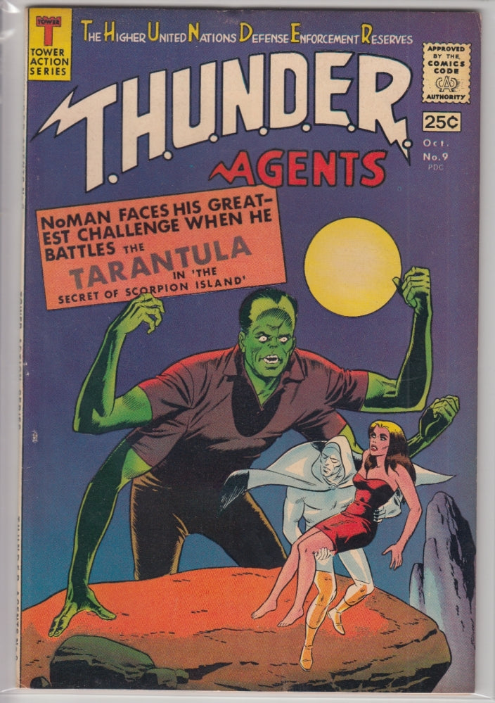 THUNDER AGENTS (1965) #09 VF-