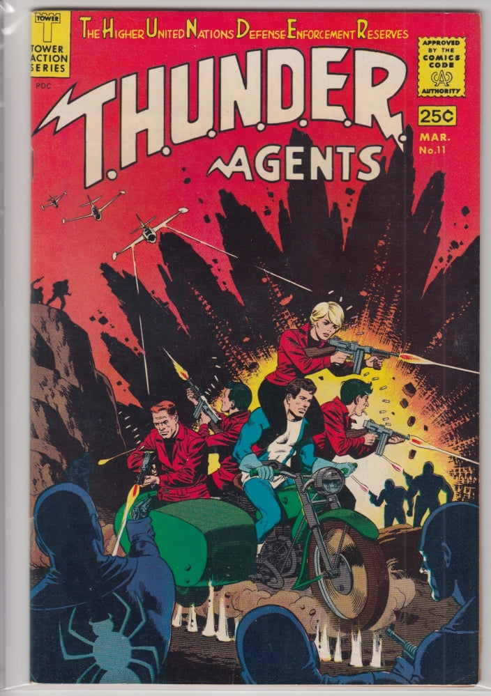 THUNDER AGENTS (1965) #11 VF+