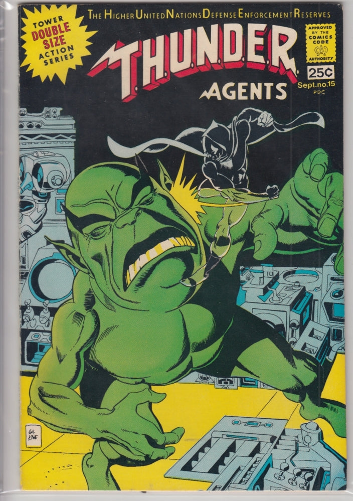 THUNDER AGENTS (1965) #15 VF+