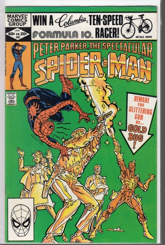 SPECTACULAR SPIDER-MAN (1976) #062 VF-