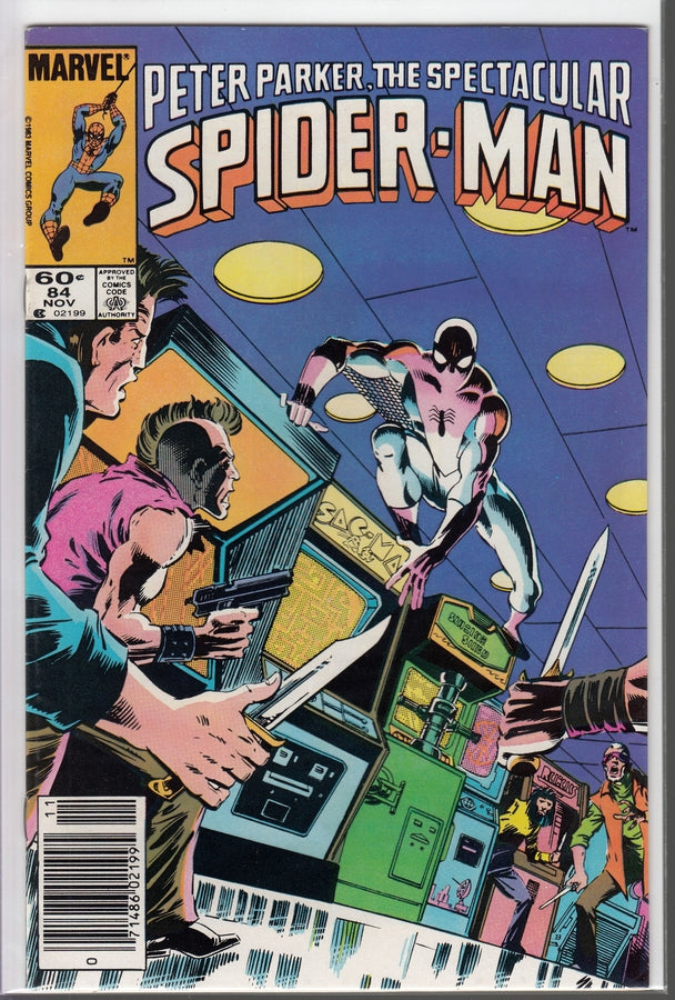 SPECTACULAR SPIDER-MAN (1976) #084 VF+