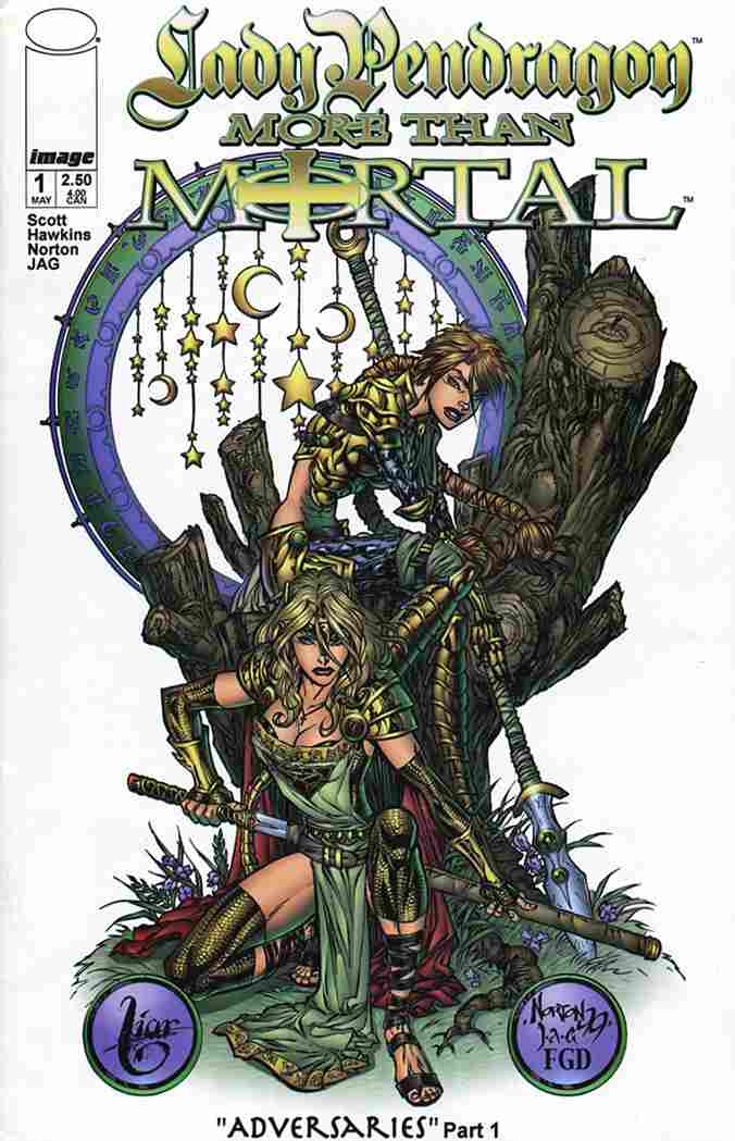 LADY PENDRAGON/MORE THAN MORTAL #1