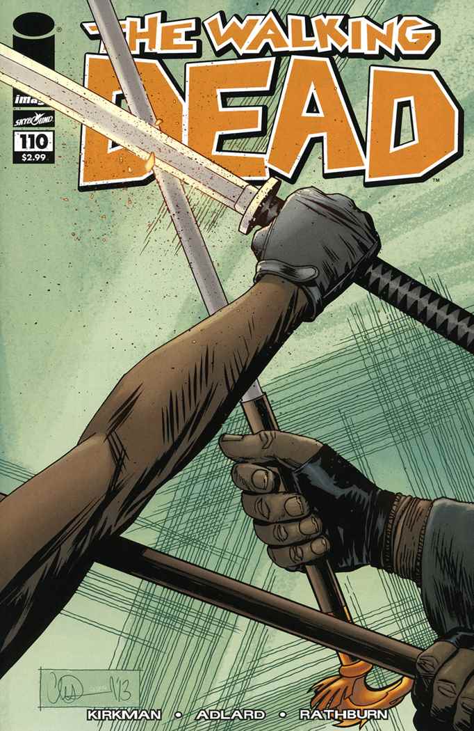 WALKING DEAD #110 NM- (MR)