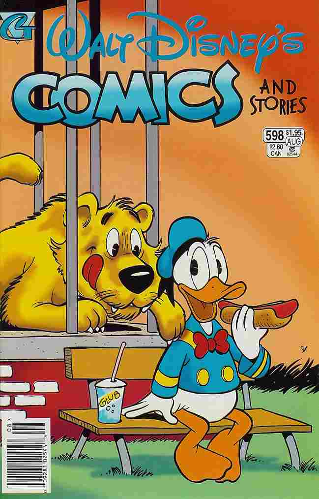 WALT DISNEYS COMICS AND STORIES #598 NM-
