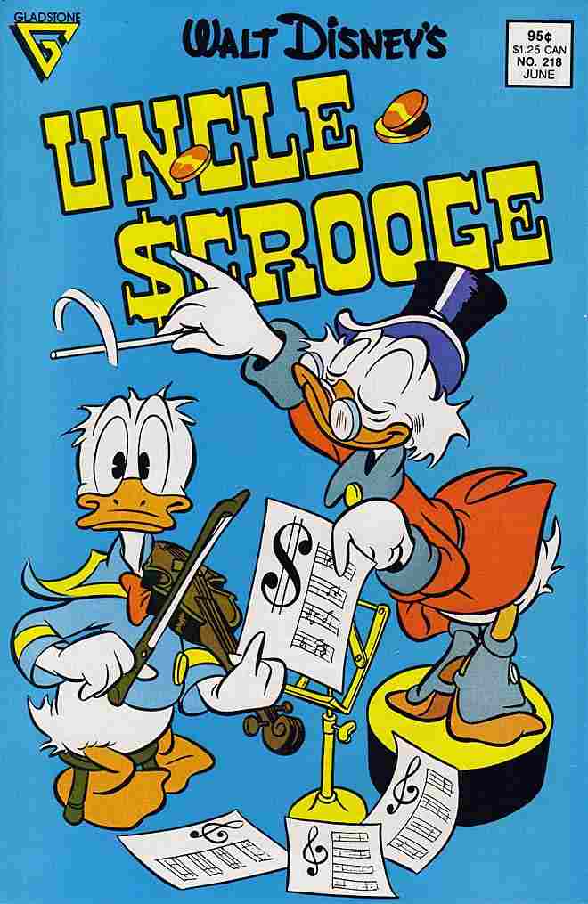 UNCLE SCROOGE (1954) #218 NM-