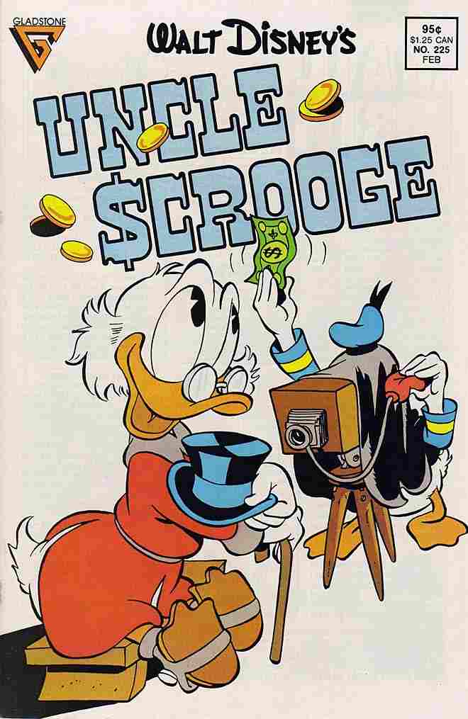 UNCLE SCROOGE (1954) #225 NM-
