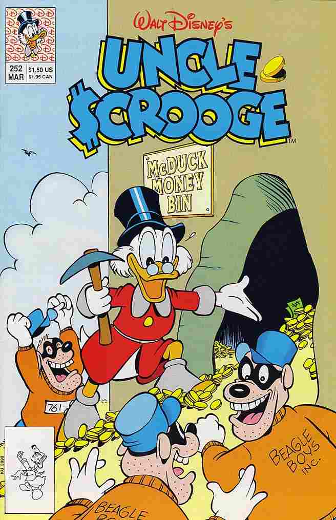 UNCLE SCROOGE (1954) #252 NM-