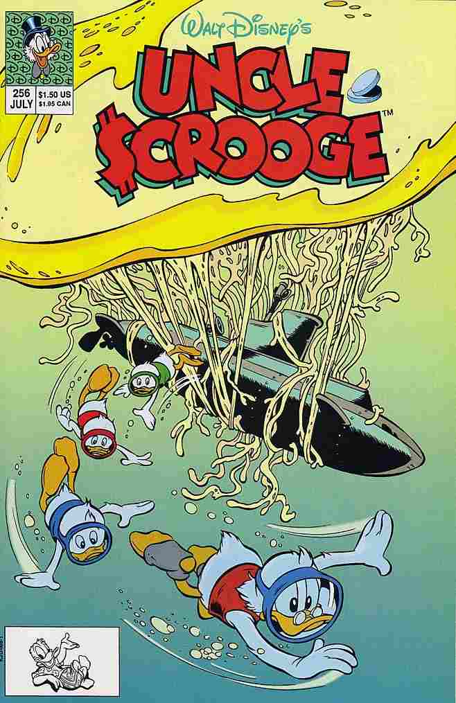 UNCLE SCROOGE (1954) #256 NM-