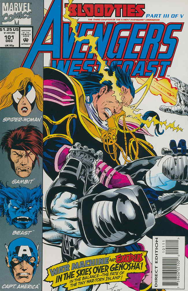 AVENGERS WEST COAST #101 NM