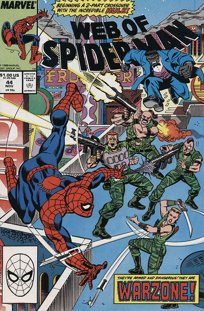 WEB OF SPIDER-MAN (1985) #044 -