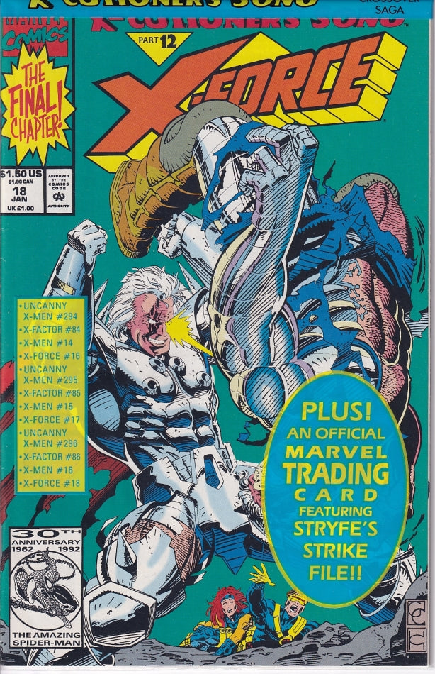 X-FORCE (1991) #018 BAGGED